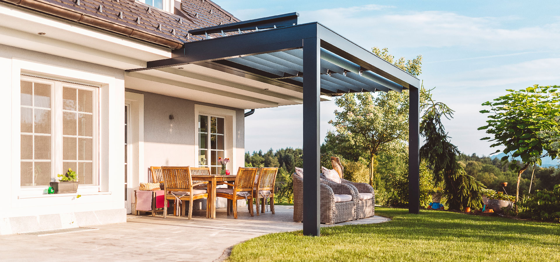 Bioklimatska pergola Slovenija